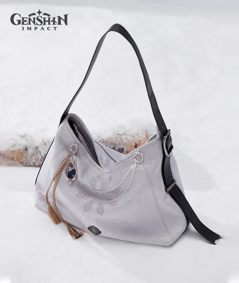 [Official Merch] Genshin Impact Frost and Flame Series Fatui Harbingers Shoulder Bag