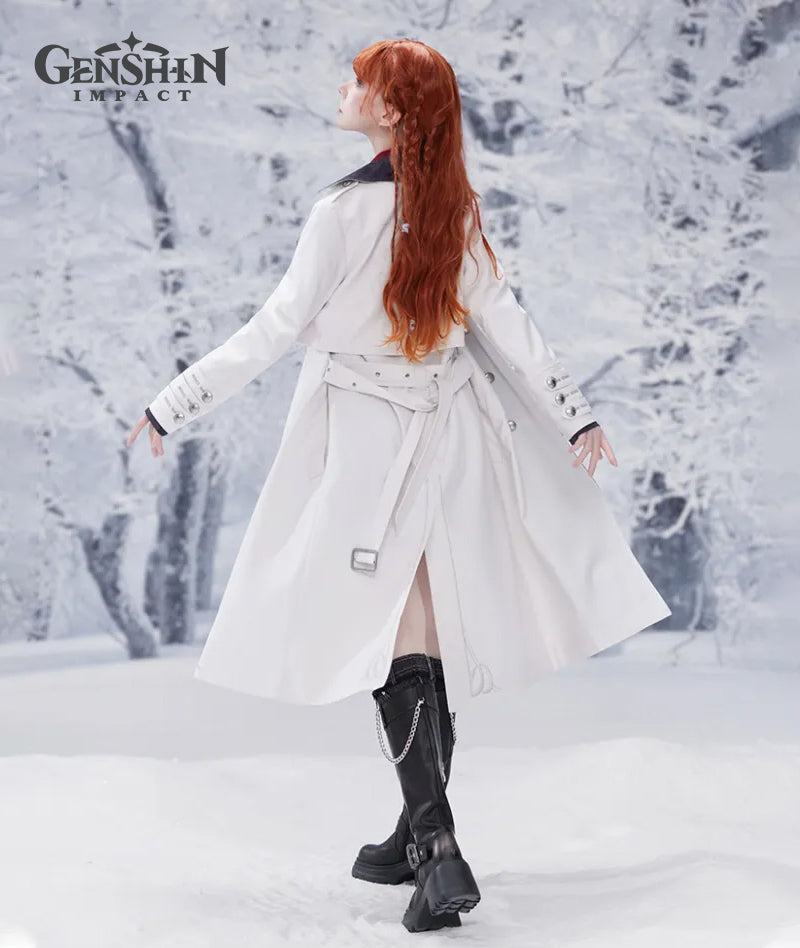 [Official Merch] Genshin Impact Frost and Flame Series Fatui Harbingers Trench Coat