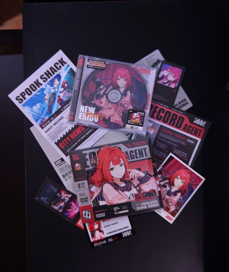 Zenless Zone Zero Spook Shack Character CD & DVD Disc Collectible Set