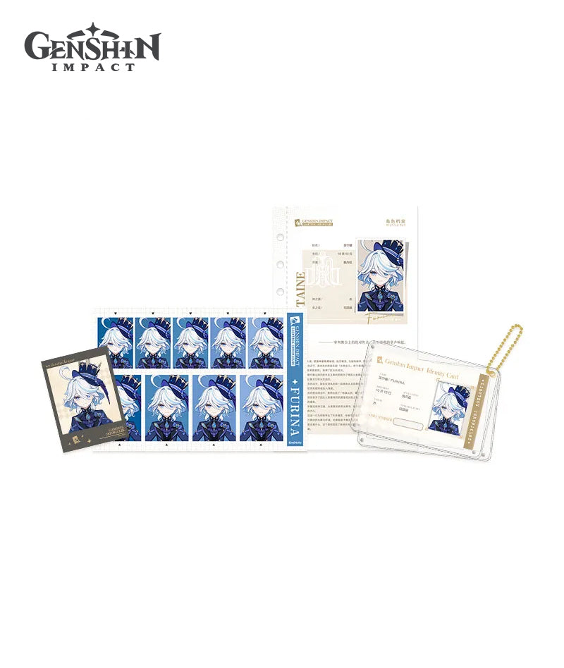 [Official Merch] Genshin Impact Lightbox Chronicles Character File Set