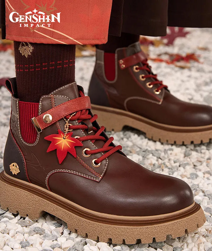 [Official Merchandise] Kaedehara Kazuha Impression Clothing Ankle Boots