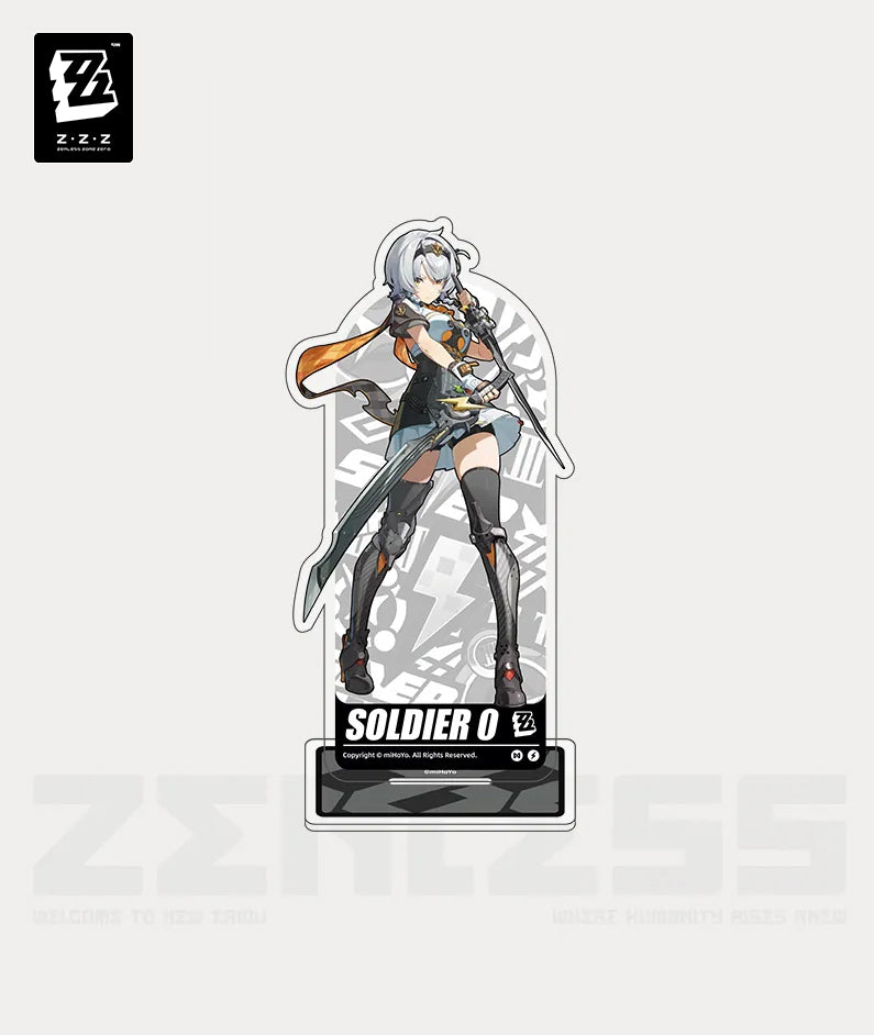 Zenless Zone Zero Unknown Faction Jane Doe & Soldier O Anby Acrylic Stand