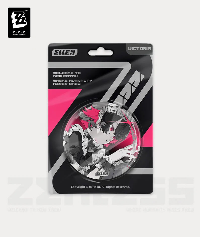 [Official Merchandise] Zenless Zone Zero Mindscape Cinema Art Victoria Housekeeping Characters Badges