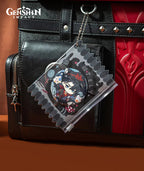 [Official Merch] Genshin Impact Twilight Whimsy Series Badge & Badge Holder Set