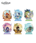 [Official Merch] Genshin Impact Teyvat Expo Collection: Badges, Stands & Fridge Magnets