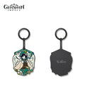 Genshin Impact Drama Series Character Metal Keychains