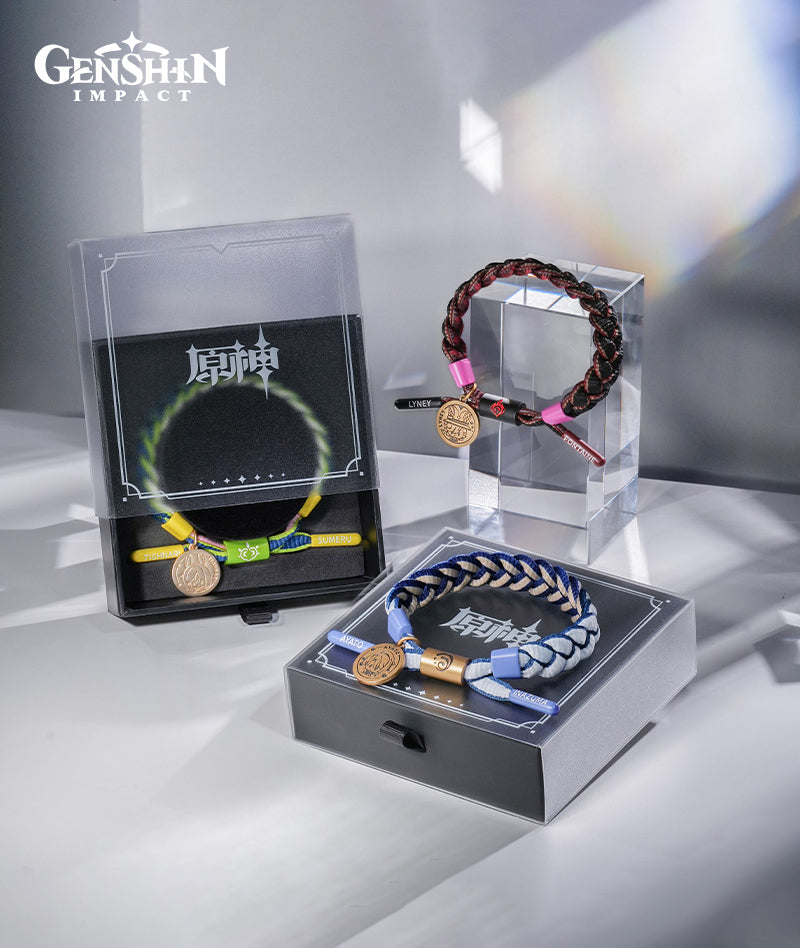 [Official Merchandise] Genshin Impact Character Impression Woven Braided Bracelets