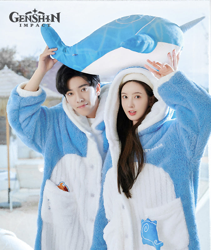 [Official Merchandise] Tartaglia's Whale Monoceros Caeli House Robe