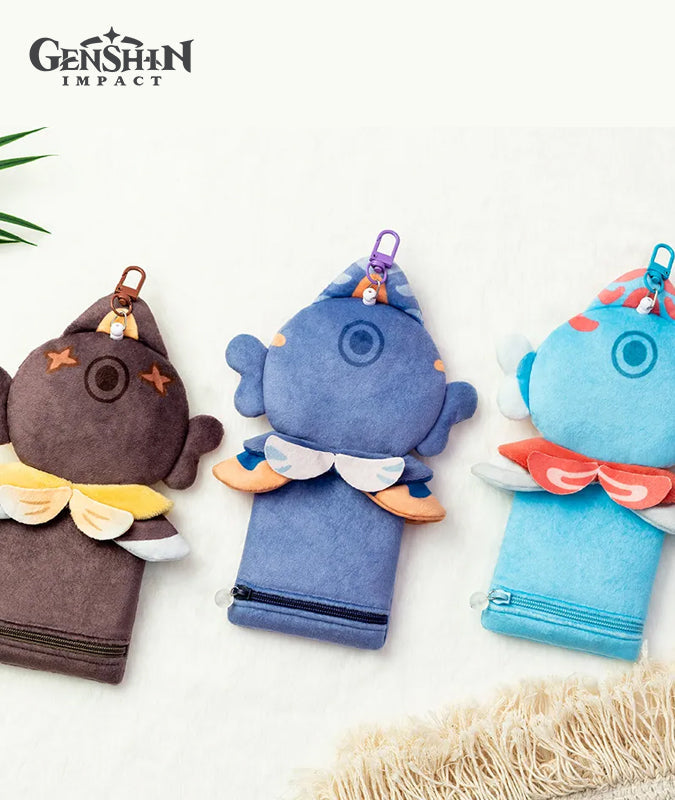 Fontemer Aberrant Bubbly Seahorse Plush Card Holder