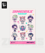 Zenless Zone Zero Angels of Delusion Pink Sugar Rush Series Chibi Stickers