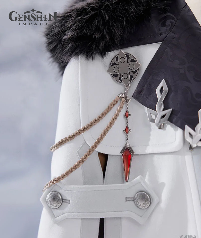 [Official Merch] Genshin Impact Frost and Flame Series Fatui Harbingers Brooch Accessory Set
