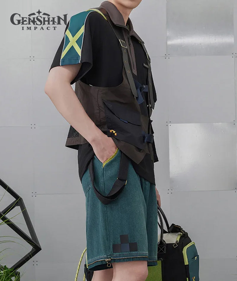 [Official Merchandise] Kinich Theme Impression Clothing Outdoor Utility Vest