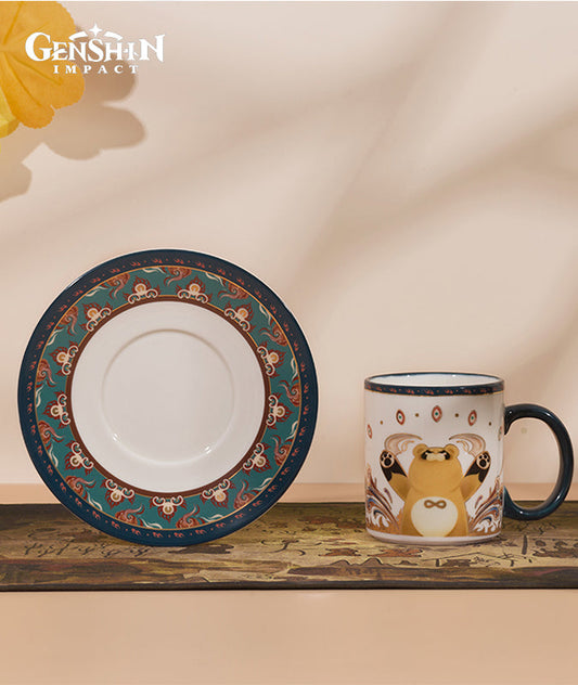 [Official Merchandise] Flavors of the World Guoba Cup and Saucer Set