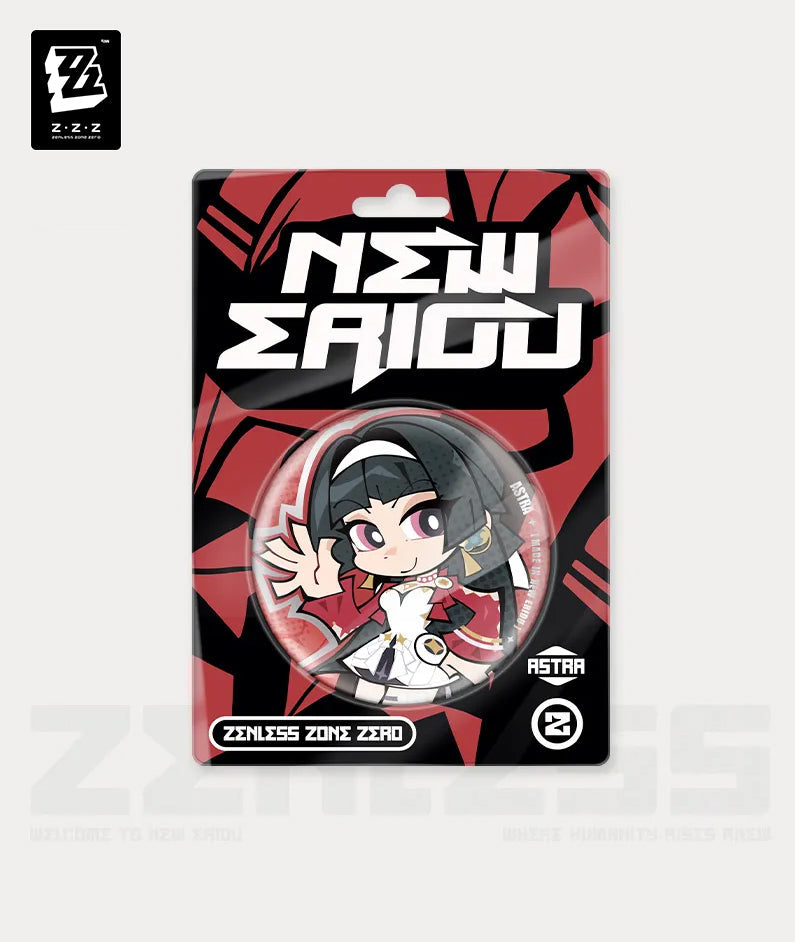 [Official Merchandise] Zenless Zone Zero New Eridu Series Stars of Lyra Chibi Badges