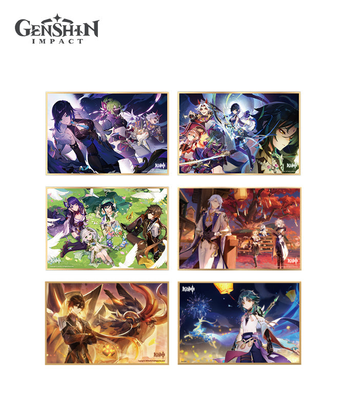 [Official Merchandise] Genshin Impact Theme Series Shikishi Art Board