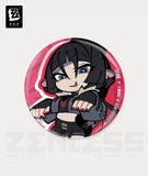 [Official Merchandise] Zenless Zone Zero New Eridu Series Jane Doe Chibi Tinplate Badge Unknown Faction