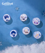 Genshin Impact Aurora Party Glitter Phone Stand