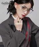 [Official Merch] Genshin Arlecchino Impression Series Necklace and Ring Set