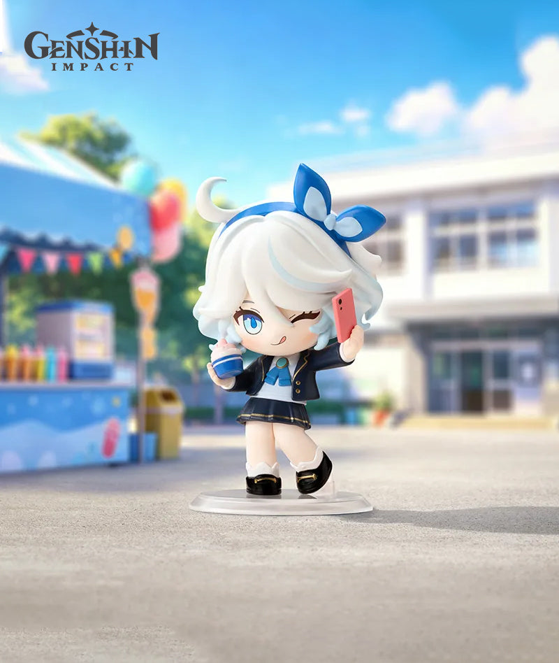 [Official Merch] Genshin Impact Pop Mart Academy's Light & Shadow Poetry Chibi Figure Blind Box