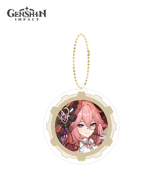[Official Merchandise] Genshin FES 2024 Yae Miko Childe Sigewinne Dori Keychain