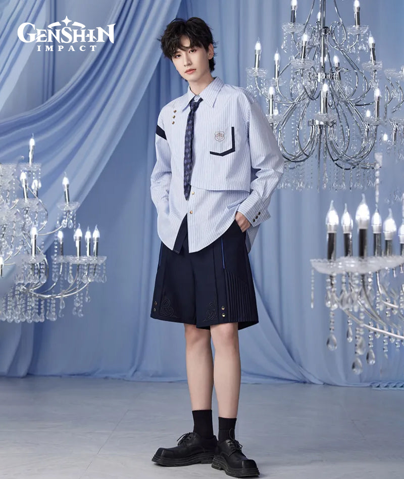 [Official Merchandise] Genshin Impact Furina Impression Clothing Shorts & Waist Sash