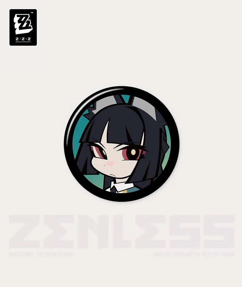 [Official Merchandise] Zenless Zone Zero Excellent Affinity Agent Avatar Mini Badge Blind Box Vol. 4