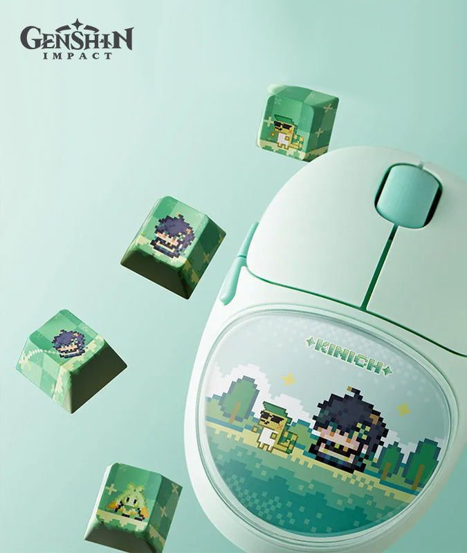 Genshin Impact Natlan Colorful Pixel Series Kinich Merchandise