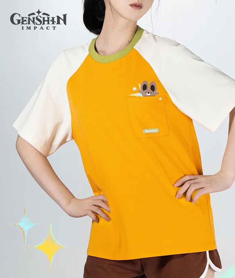 [Official Merchandise] Genshin Impact Flames and Mountains Kachina Impression T-shirt