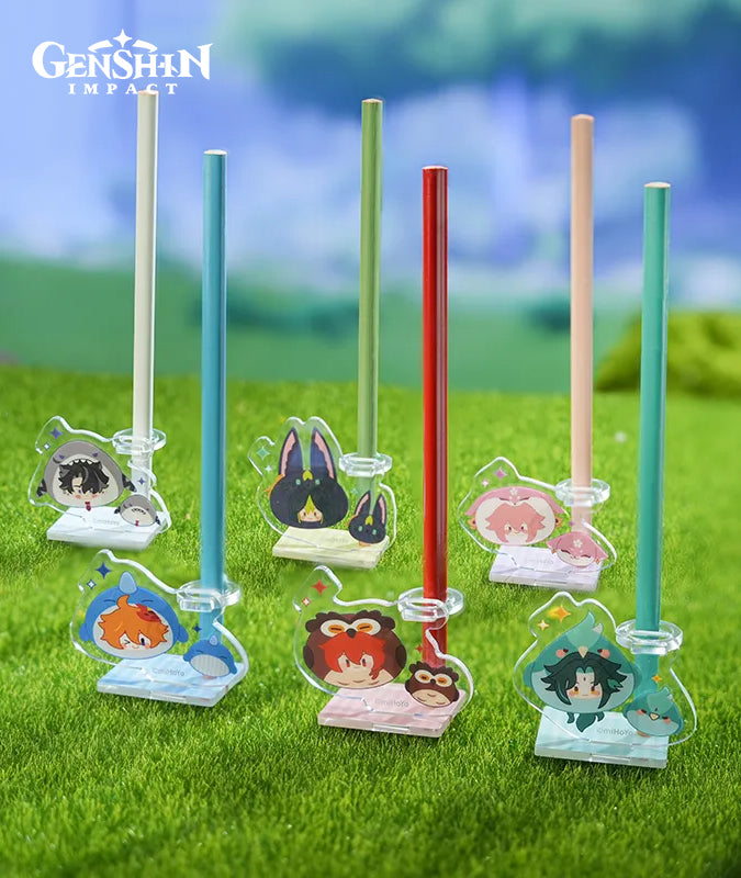 [Official Merchandise] Teyvat Zoo Series Acrylic Pen Holder