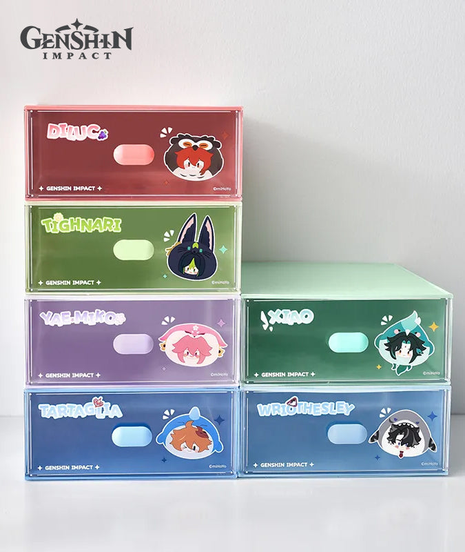 [Official Merchandise] Teyvat Zoo Series Desktop Storage Box