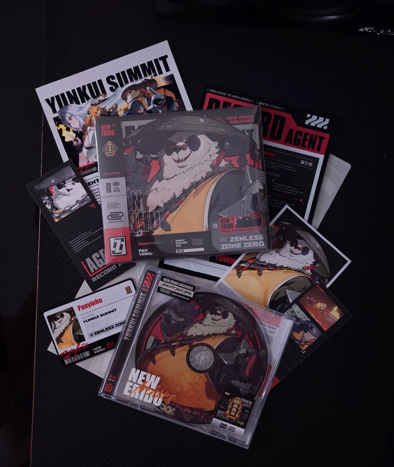 Zenless Zone Zero Yunkui Summit Character CD & DVD Disc Collectible Set