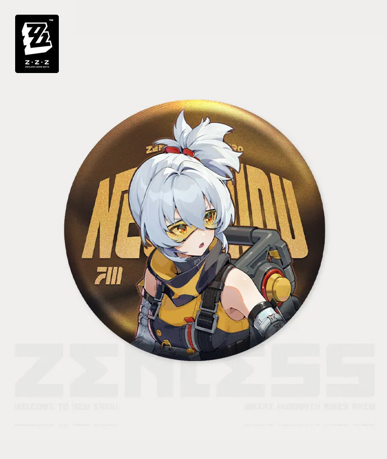 [Official Merchandise] Zenless Zone Zero Obol Squad Character Tinplate Badge
