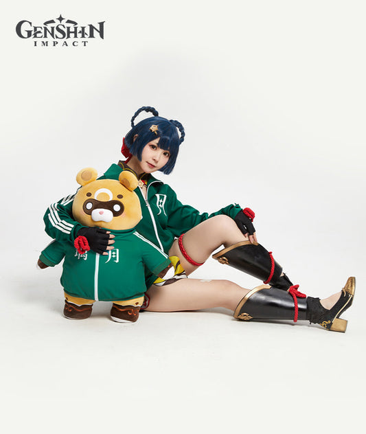 [Official Merchandise] Xiangling Merch: Guoba Plushie Pillow With Removable clothing