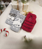 [Official Merchandise] Genshin Impact House of the Hearth Winter Fuzzy Socks