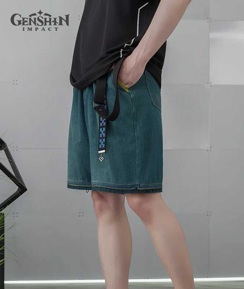 [Official Merchandise] Kinich Theme Impression Clothing Convertible Jeans