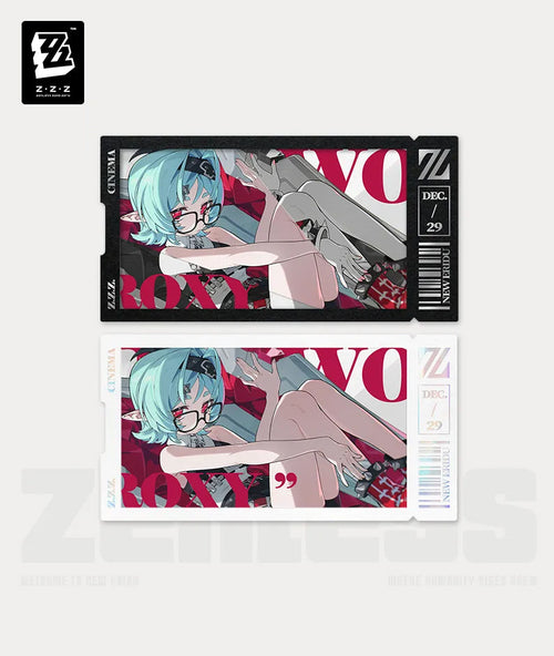 Zenless Zone Zero Cinema Flint Workshop Collectible Card Set
