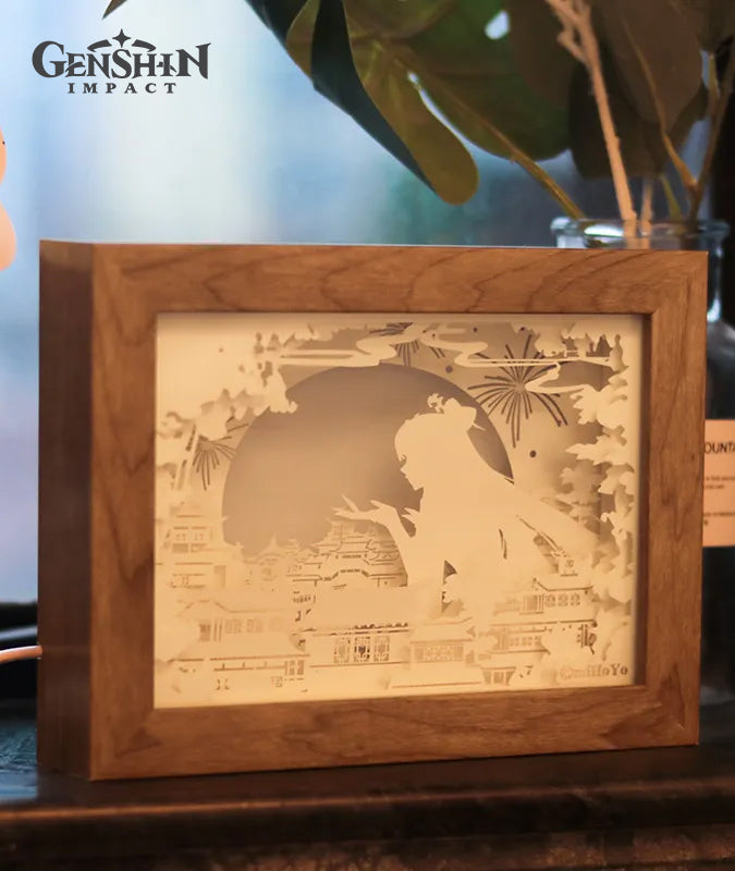 [Official Merchandise] Ningguang Eclipsing Jade Paper Carving Lamp