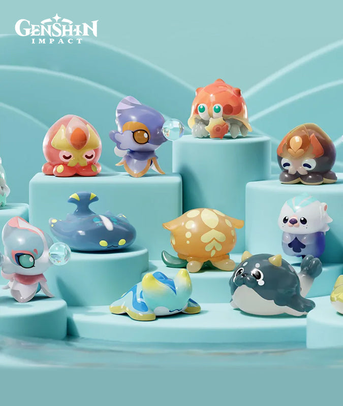 [Official Merchandise] Genshin Impact Fontemer Aberrant Mini Blind Bag & Blubberbeast Glass Storage Jar