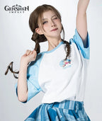 [Official Merchandise] Genshin Impact Flames and Mountains Mualani Impression T-shirt