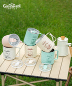 [Official Merchandise] Go Camping! Series: Stainless Steel Mug with Coaster