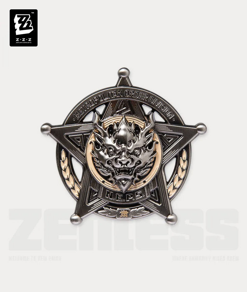Zenless Zone Zero Faction Series Metal Badge Vol. 5