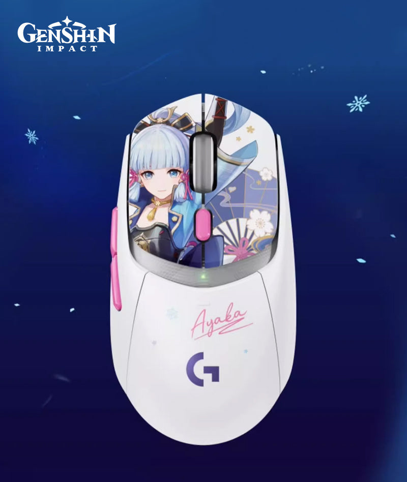 Logitech x Genshin Impact Kamisato Ayaka Gaming Keyboard & Mouse Gift Box