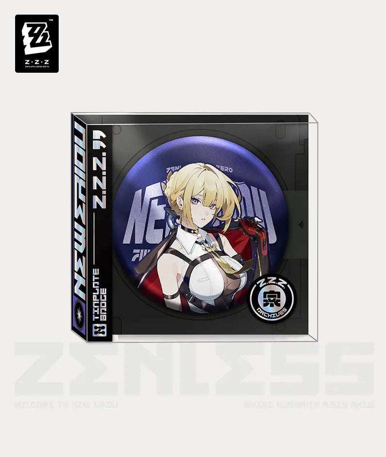 Zenless Zone Zero Stars of Lyra Character Tinplate Badge