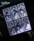 [Official Merch] Genshin Impact Frost and Flame Series Fatui Harbingers Journal Notebook Gift Box