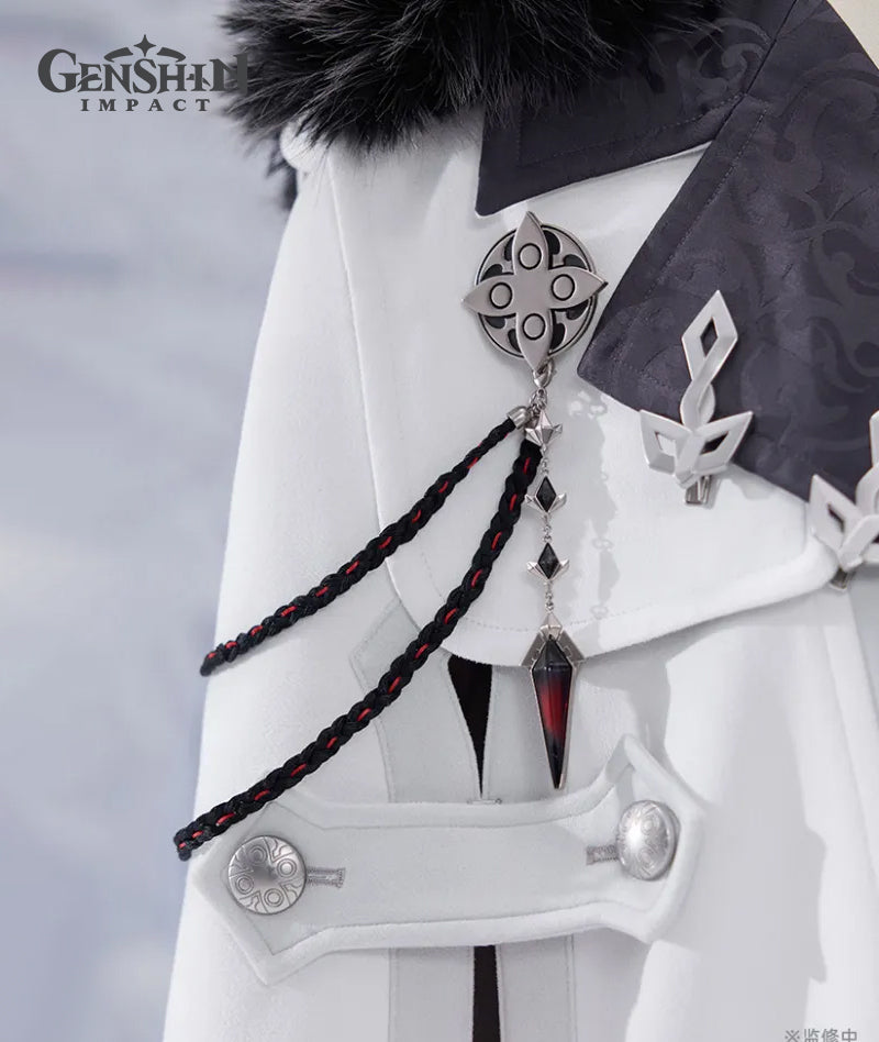 [Official Merch] Genshin Impact Frost and Flame Series Fatui Harbingers Brooch Accessory Set