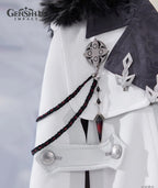 [Official Merch] Genshin Impact Frost and Flame Series Fatui Harbingers Brooch Accessory Set