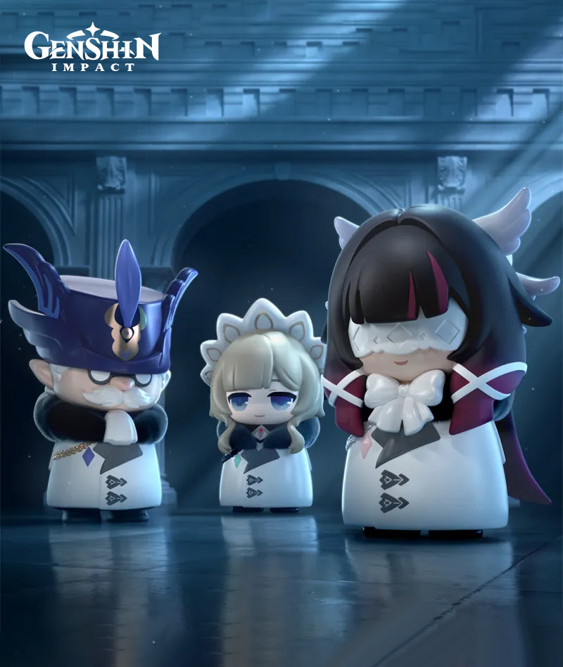 [Official Merch] Genshin Impact Fatui Harbingers Chibi Blind Box Figures