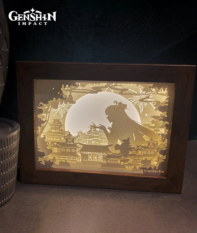 [Official Merchandise] Ningguang Eclipsing Jade Paper Carving Lamp