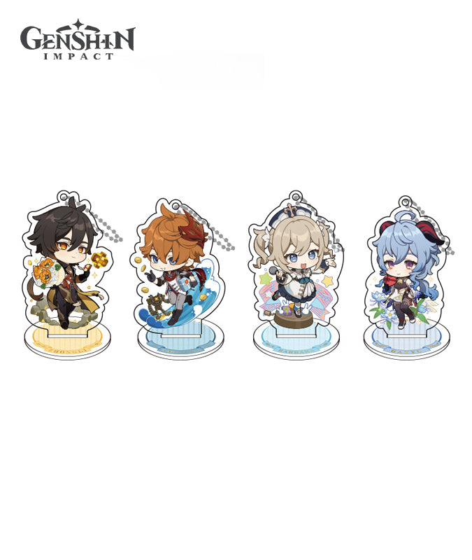 [Official Merchandise] Genshin Impact Destined Courtesy Series: Pillow, Badge & Hangable Stand