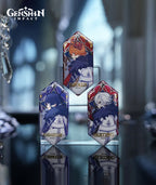 [Official Merch] Genshin Impact Frost and Flame Series Fatui Harbingers Badge Blind Box